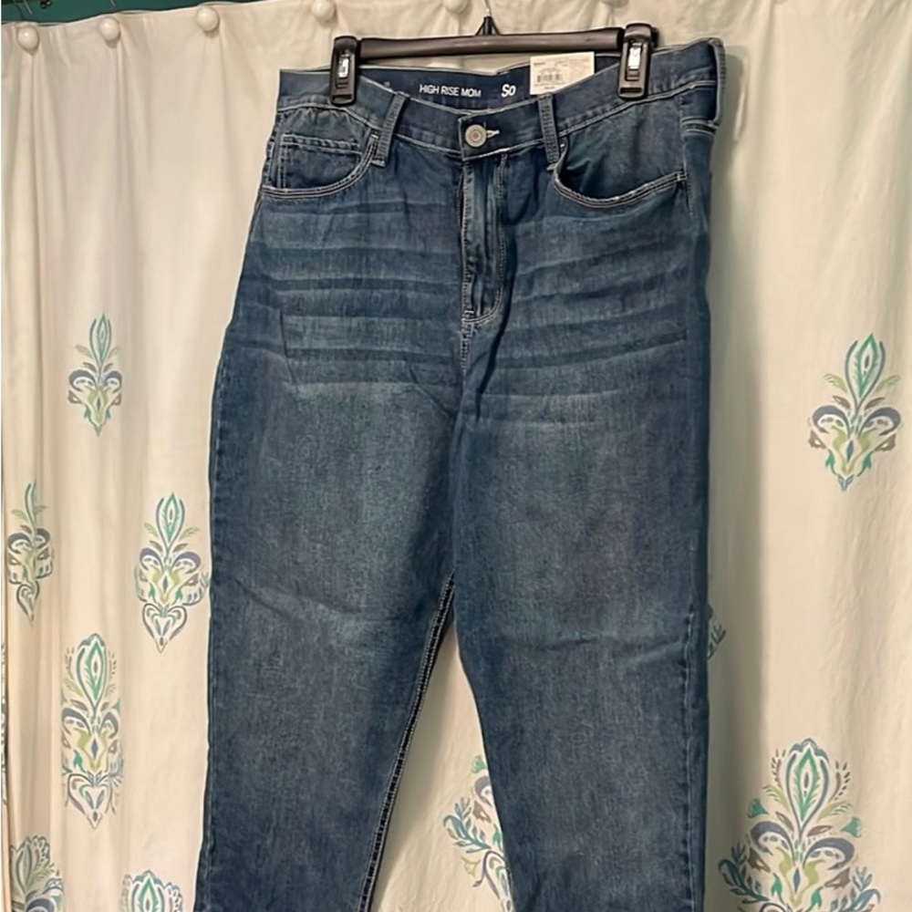 So High Rise Mom Jeans size 15 NWT